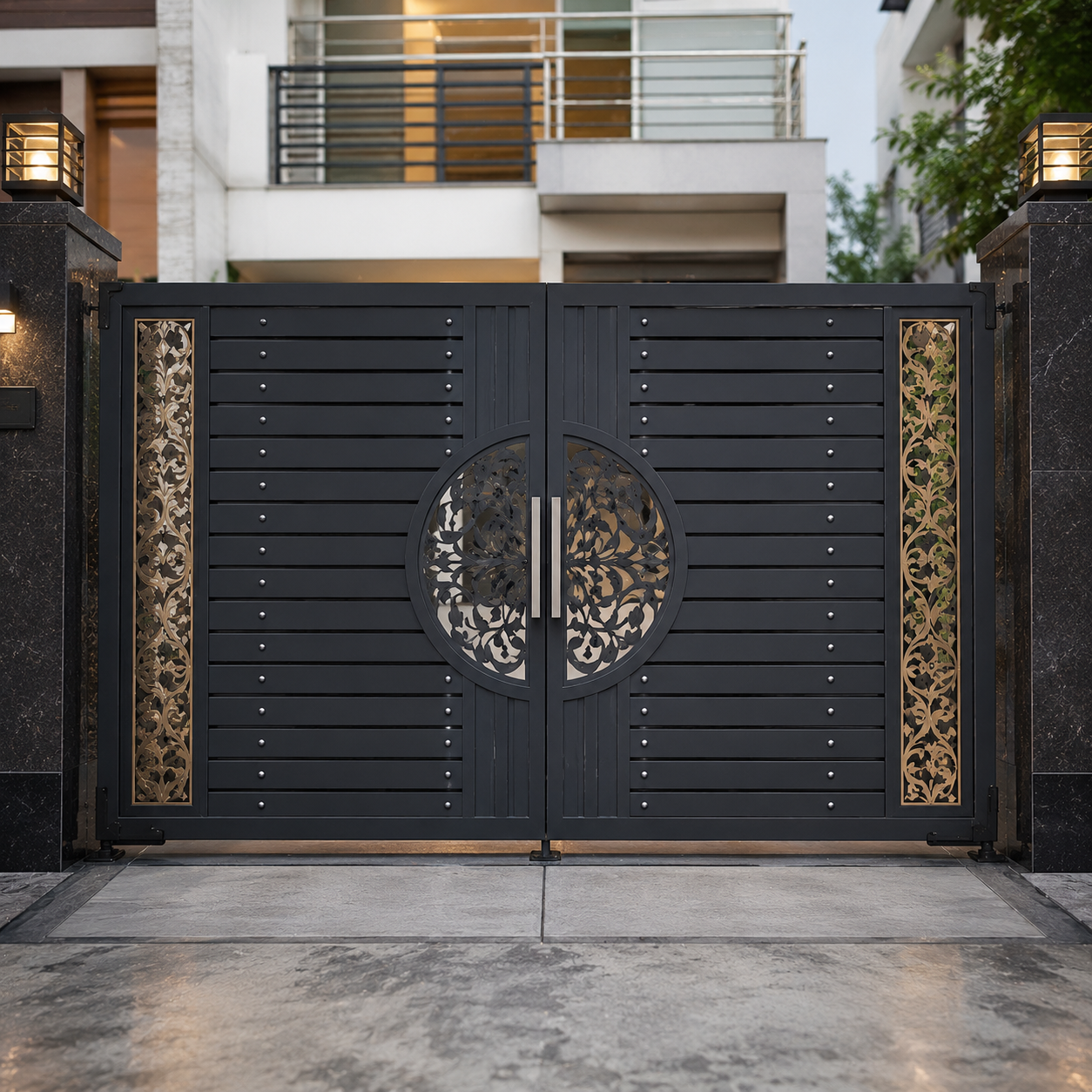 Custom-Designed Compound Gate